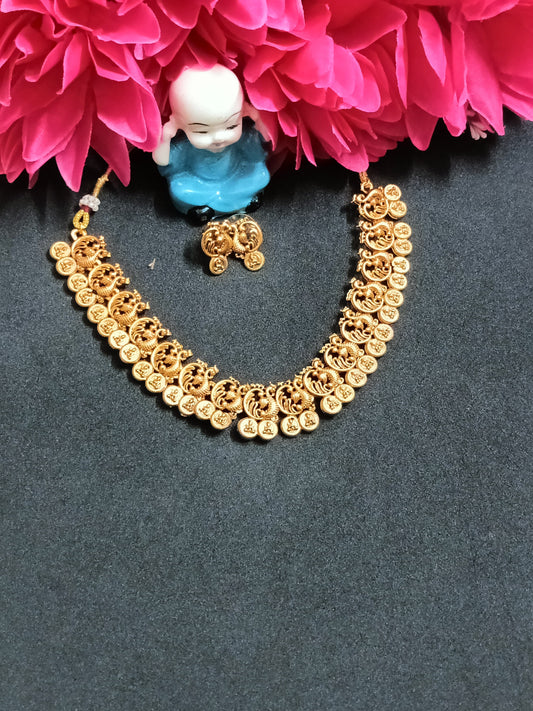 Peacock  Necklace with earrings