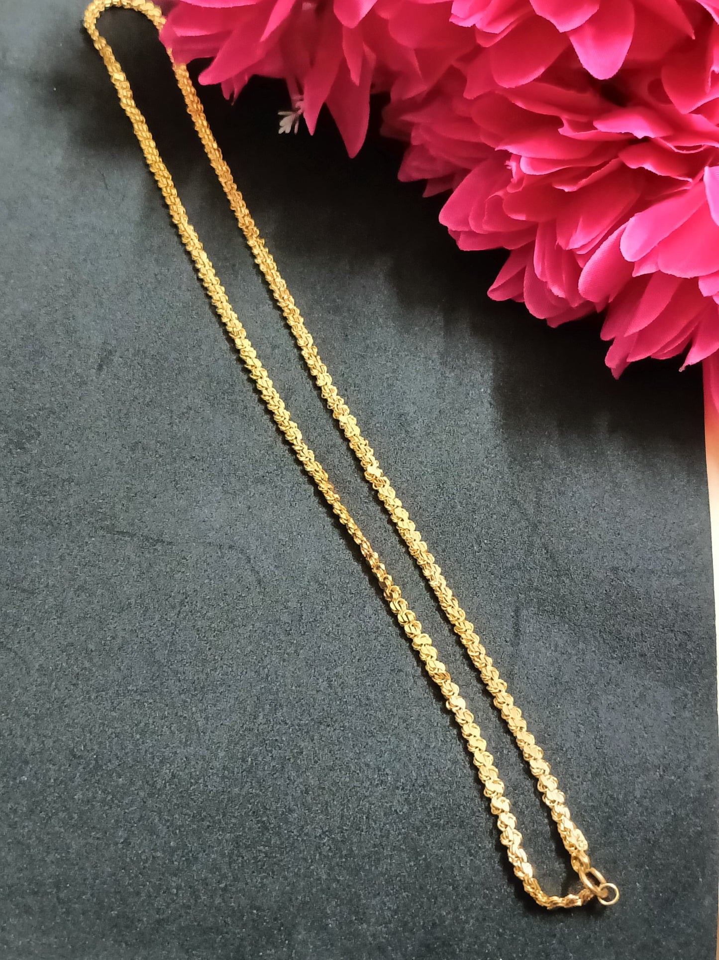 24inch Gold Plated Chain for Men's and women's