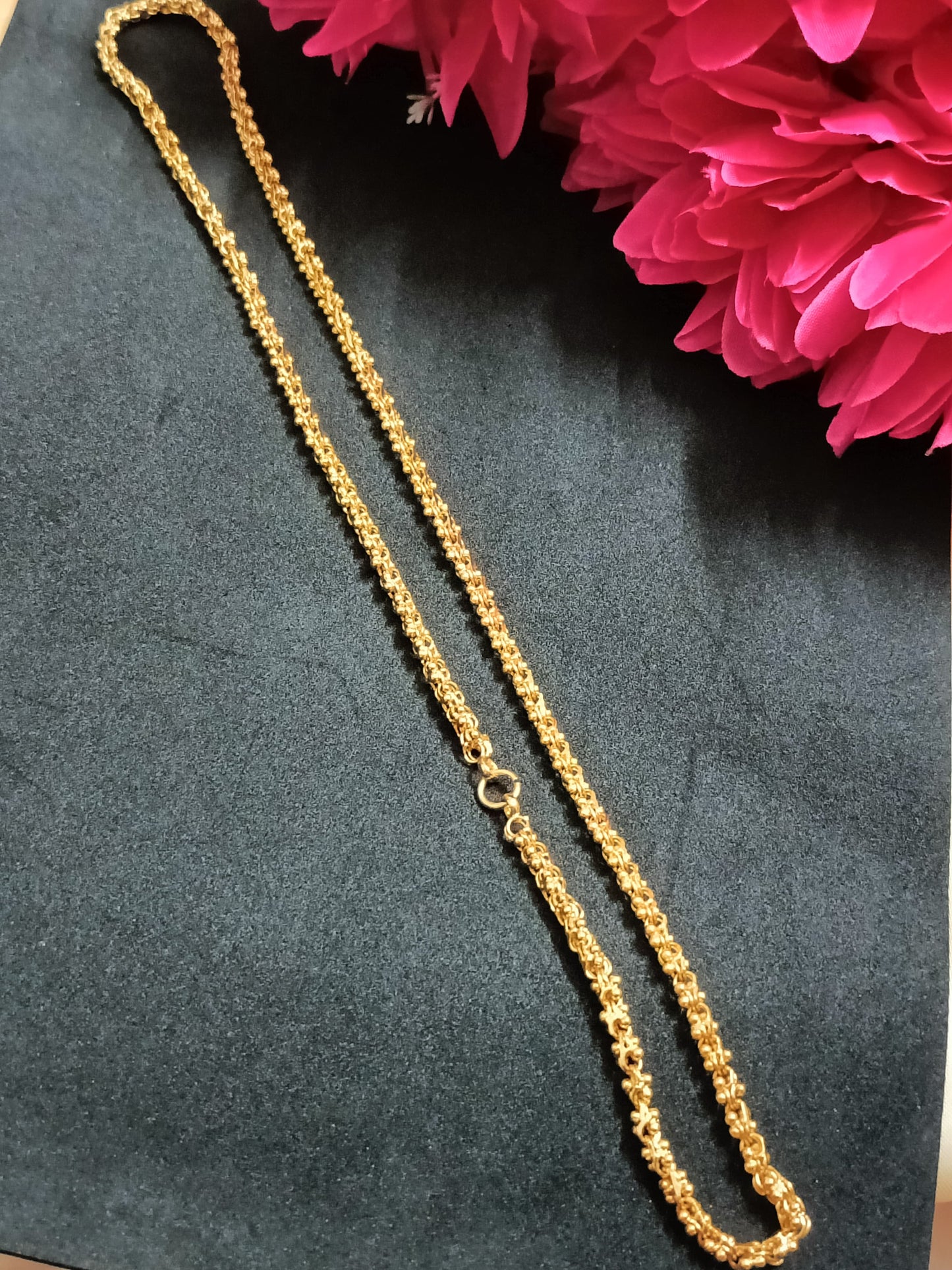 Women's Gold Plated Thali Chain 24'inch