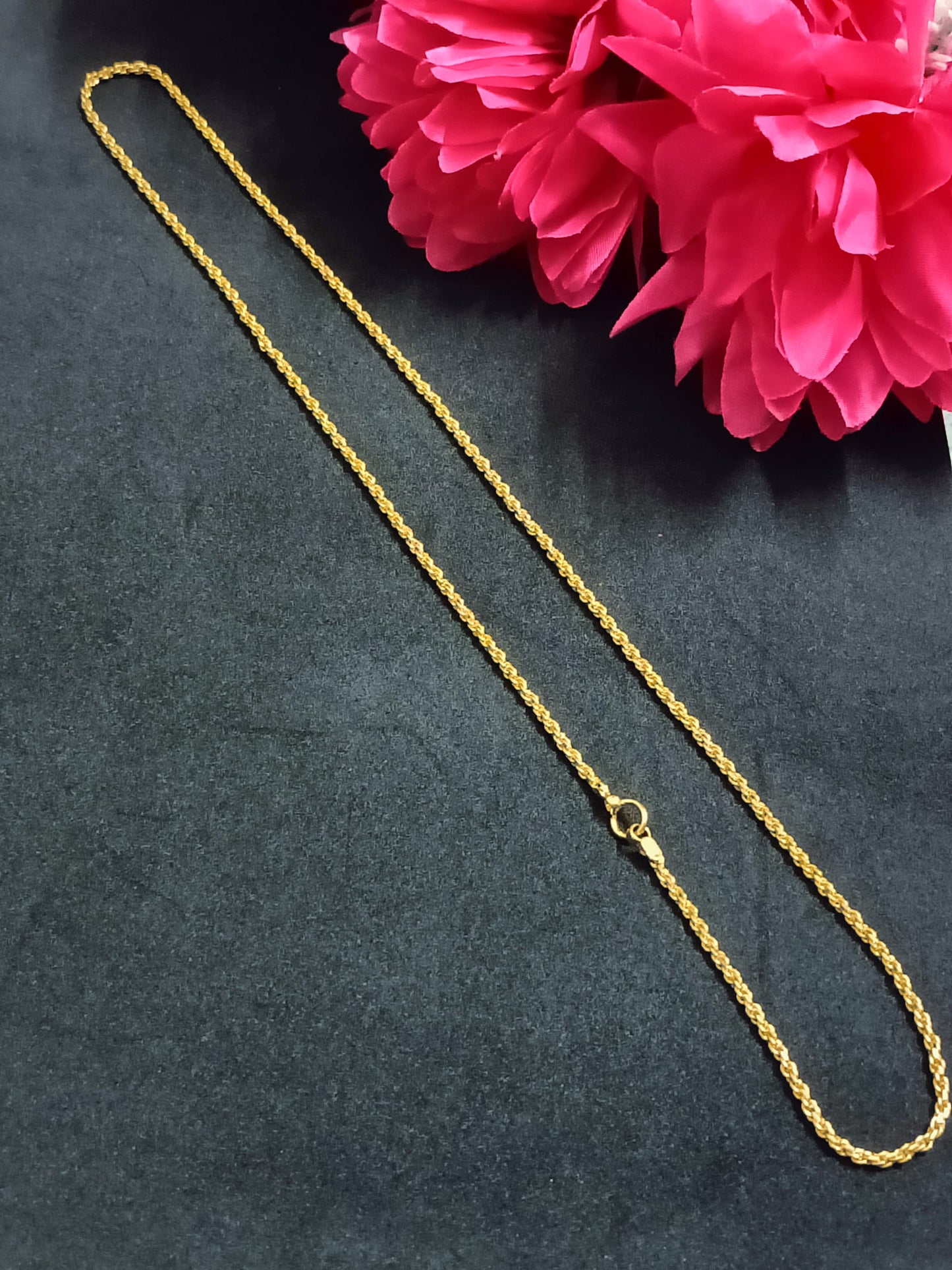 24'inch Gold Plated Long Chain