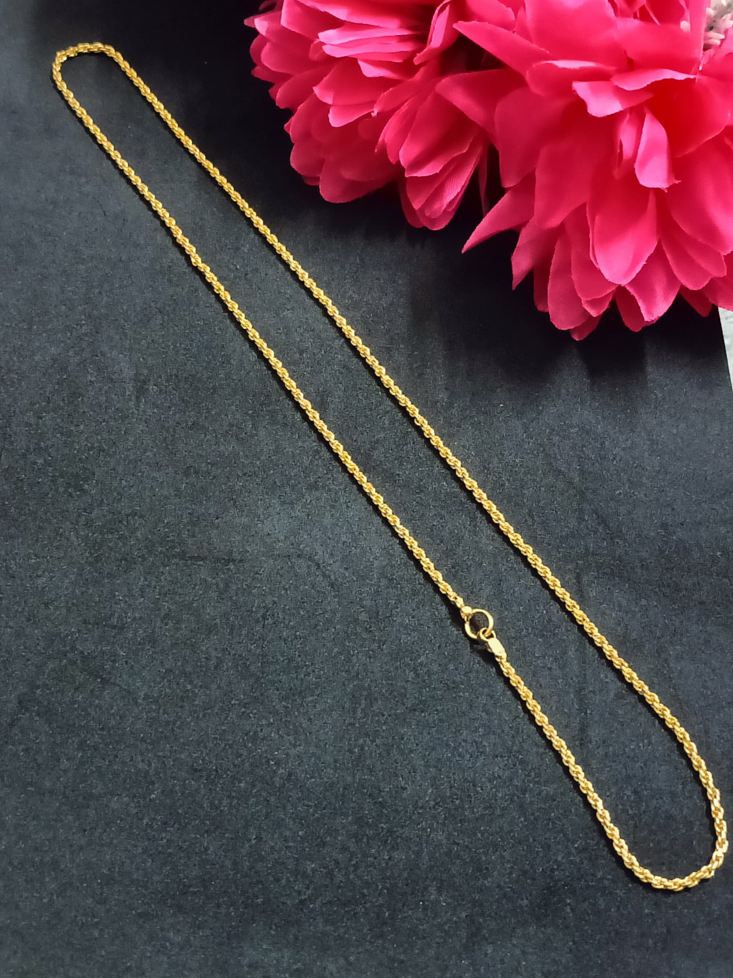 24'inch Gold Plated Long Chain