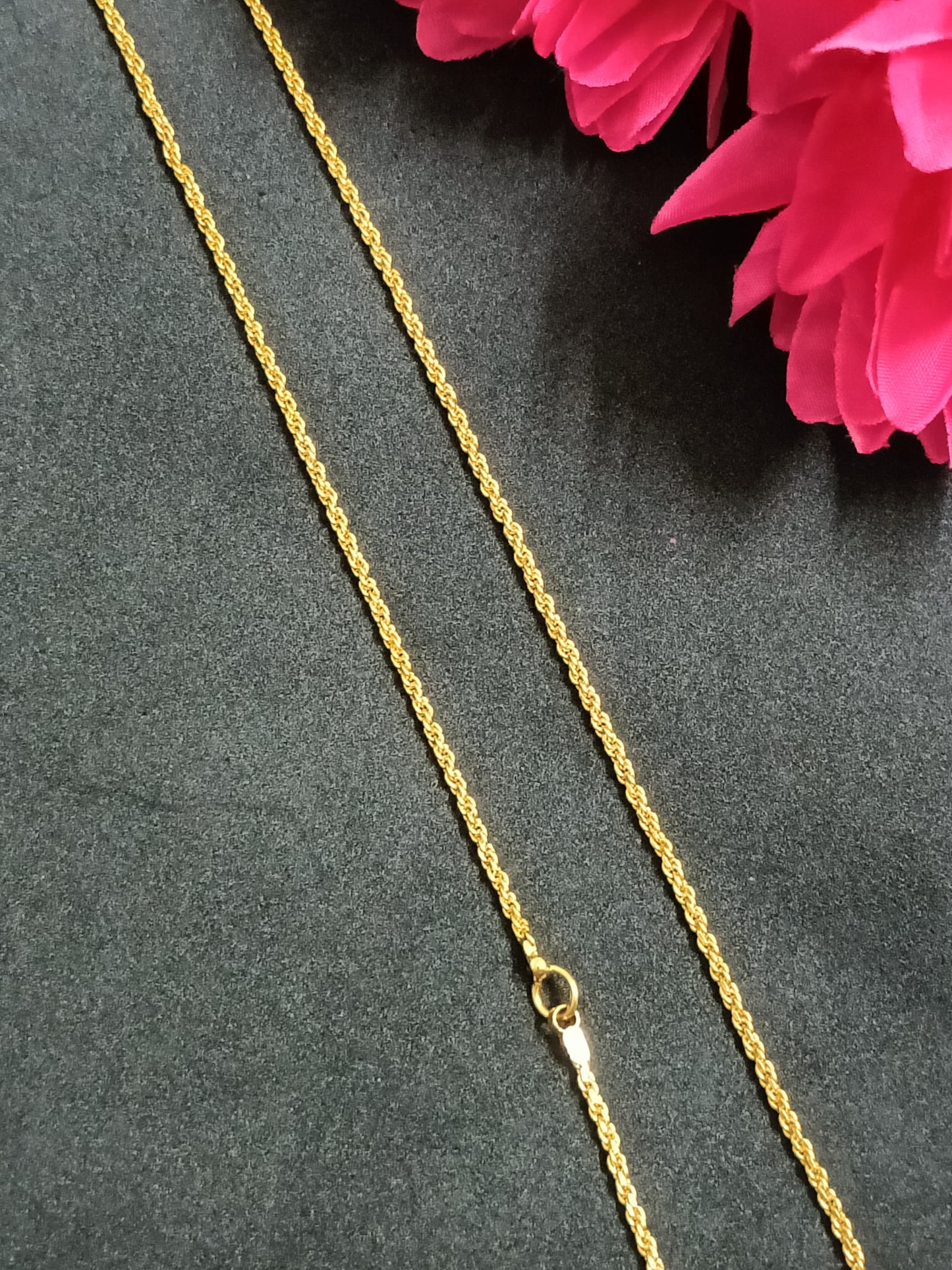 24'inch Gold Plated Long Chain